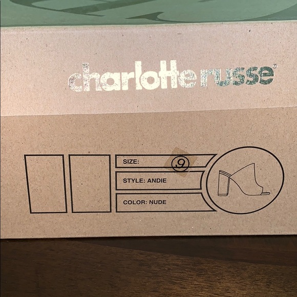 Charlotte Russe chunky heel - Picture 3 of 3